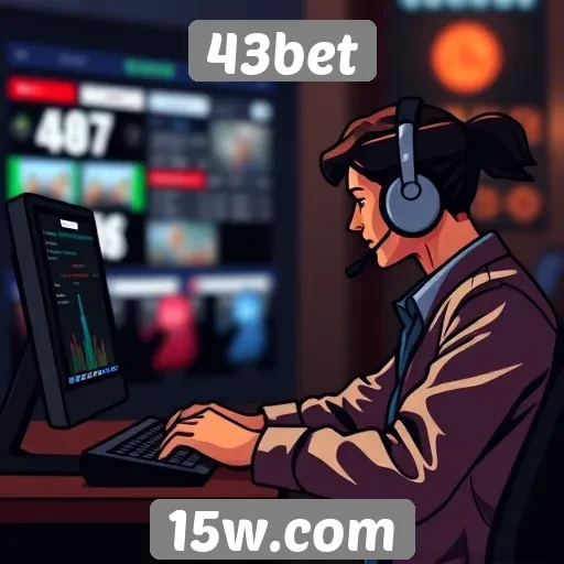 Como funciona o suporte ao cliente no 43bet