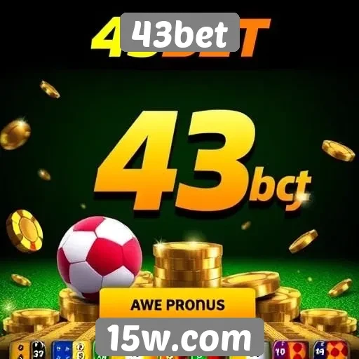 Promoções e bônus atrativos no 43bet